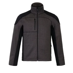 CHAQUETA SOFTSHELL ABSOLUTE ZERO URBAN NEGRA BORDADO