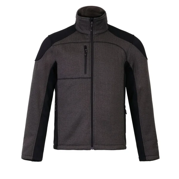 CHAQUETA SOFTSHELL ABSOLUTE ZERO URBAN NEGRA BORDADO